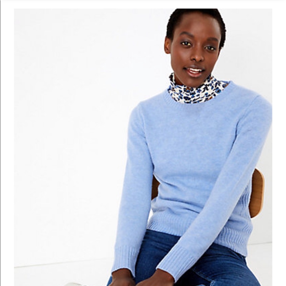 M&S Collection Round Neck Sweater - Picture 4 of 7